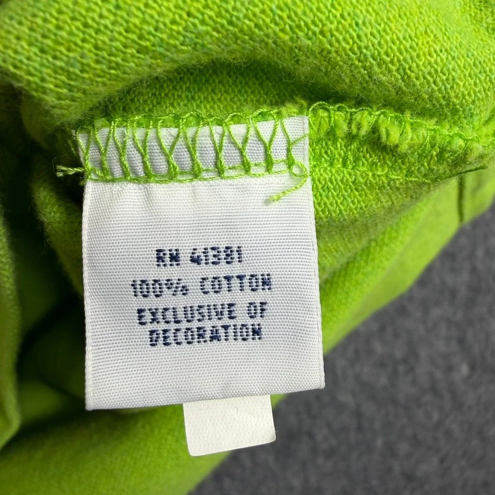 Polo Ralph Lauren Polo Shirt Mens M Lime Green Short Sleeve Pique Pony Logo
